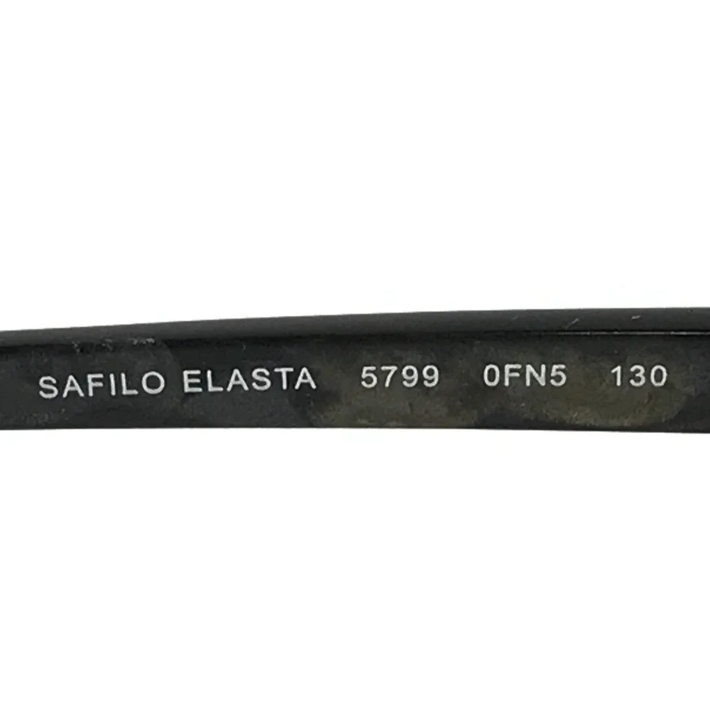 Elasta by Safilo Eyeglasses Frames 5799 OFN5 Black Gray Marble 51-17-130